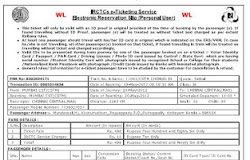 Train Ticket Lost :: What To Do Next