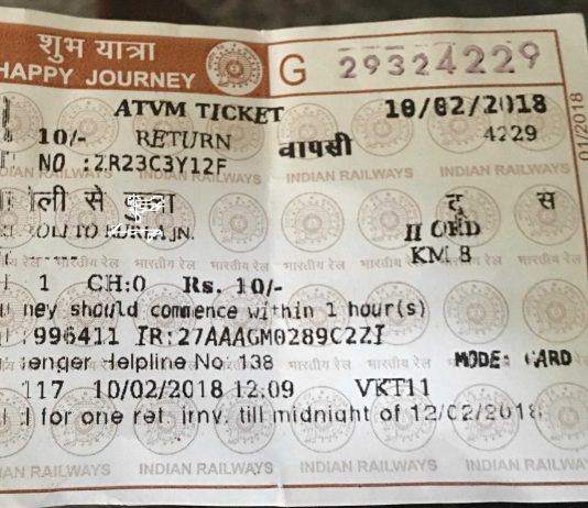 Railway Season Tickets train ticket