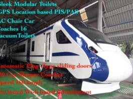 Vande Bharat Express – Engine Less Train – Train 18 Train 18