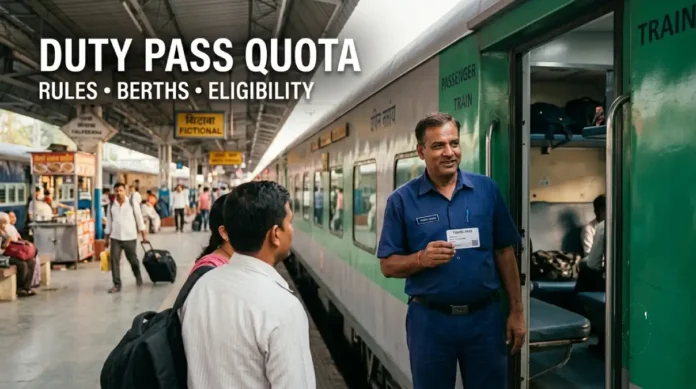 Duty Pass Quota in Trains Duty Pass Quota in Trains