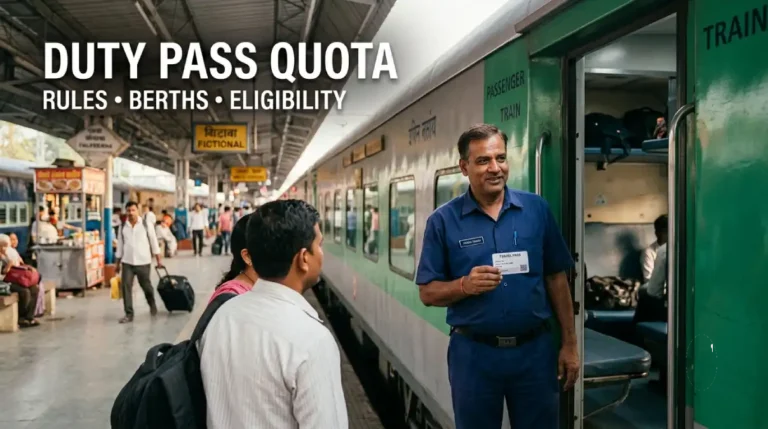 Duty Pass Quota in Trains