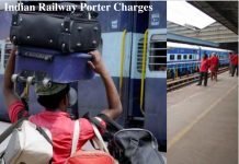 Porter or Coolie Charges at Railway Stations Indian Railway Porter Charges