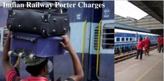 Porter or Coolie Charges at Railway Stations Indian Railway Porter Charges