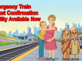 Emergency Quota Train Ticket: How to Apply and What Works Illustration of a pregnant woman, child, and senior citizens at a train station for emergency train ticket confirmation facility