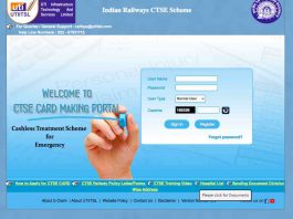 CTSE Scheme for Retired Railway Employees CTSE Scheme for Retired Railway Employees