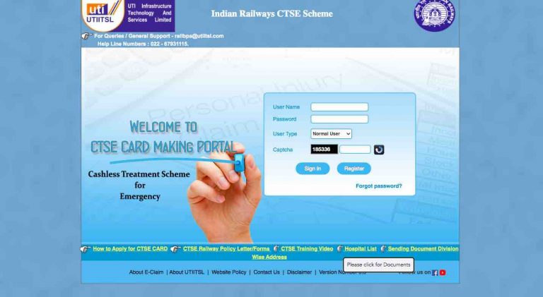CTSE Scheme for Retired Railway Employees