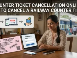 Counter Ticket Cancellation Online 2026: IRCTC and 139 Method Counter Ticket Cancellation Online - How to Cancel a Railway Counter Ticket