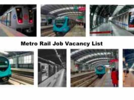 Metro Rail Recruitment 2026: Latest Metro Job Vacancy List Metro Rail Job Vacancy List