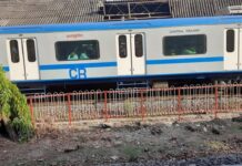 Churchgate to Virar / Virar to Churchgate Local Train Time Table Mumbai AC Local Train on station