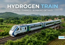 Hydrogen Train India 2026: Route, Timings and Running Details Hydrogen Train Details