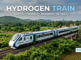 Hydrogen Train India 2026: Route, Timings and Running Details Hydrogen Train Details