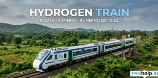 Hydrogen Train India 2026: Route, Timings and Running Details Hydrogen Train Details