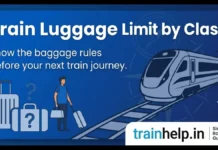 Luggage Limit in Train: How Much Luggage Can I Carry Free? (2026) Luggage limit in train Indian Railways free allowance by class