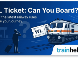 Can I Board a Waitlisted Train Ticket? Rules, Fine and What to Do (2026) Waitlisted train ticket boarding rules Indian Railways