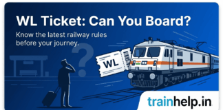 Can I Board a Waitlisted Train Ticket? Rules, Fine and What to Do (2026) Waitlisted train ticket boarding rules Indian Railways