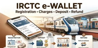 IRCTC e-Wallet 2026: Registration, Charges, Deposit and Refund IRCTC e-Wallet registration, charges, deposit and refund guide